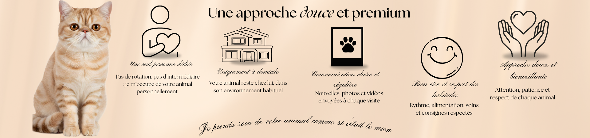 Une approche douce et premium