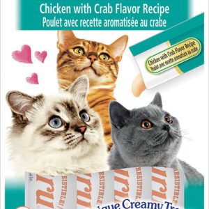 Inaba Churu Poulet & Crabe - 4x14g