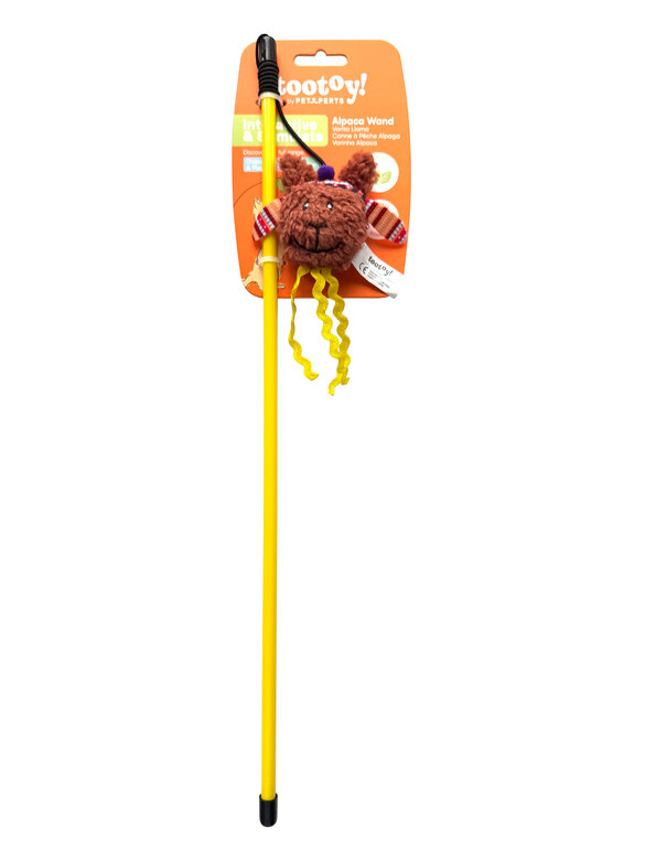 Tootoy! - Jouet Canne à Pêche Lama pour Chats - 47cm